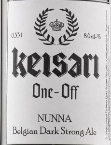 Nokian Panimo Keisari One-Off Nunna Belgian Dark Strong Ale