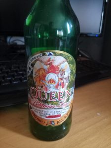 Kaljalle: Beer number 1361.Queen Bohemian Lager Czech Republic