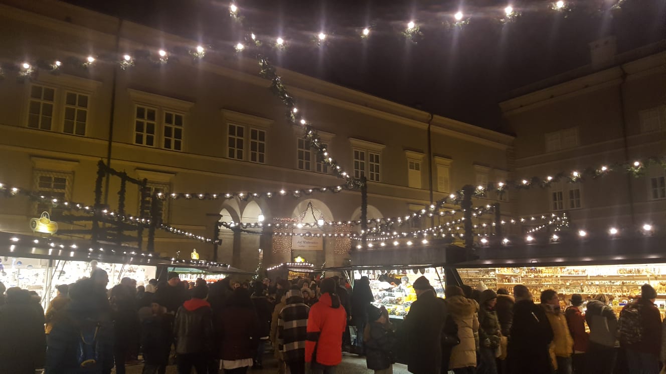 Joulumarkkinat Salzburgissa