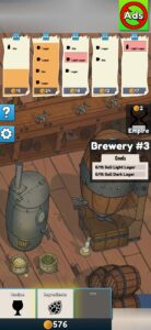 Ruudunkaappaus BreweryBoss-mobiilipelistä