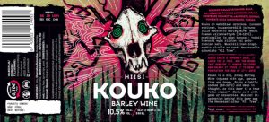 HIISI KOUKO Barley Wine Label 2019